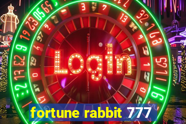 fortune rabbit 777